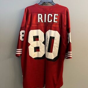 Mitchell & Ness Jerry Rice 49ers Throwback Jersey